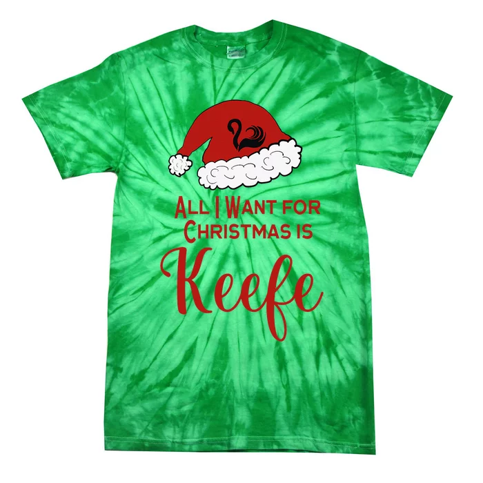 Christmas Keefe For Keeper Fans Of The Lost Cities Tie-Dye T-Shirt