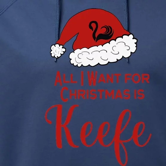 Christmas Keefe For Keeper Fans Of The Lost Cities Performance Fleece Hoodie