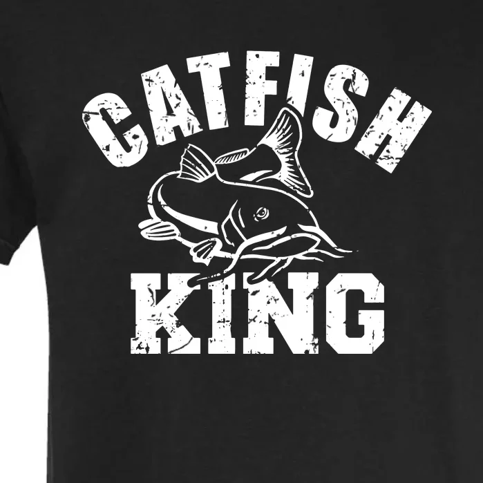 Catfish King Fishing Garment-Dyed Heavyweight T-Shirt