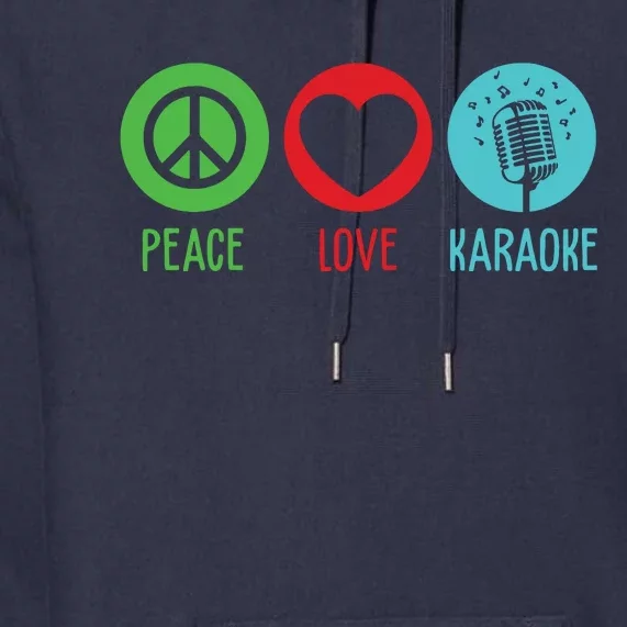 Cool Karaoke For Men Women Singer Singing KTV Karaoke Lovers Premium Hoodie