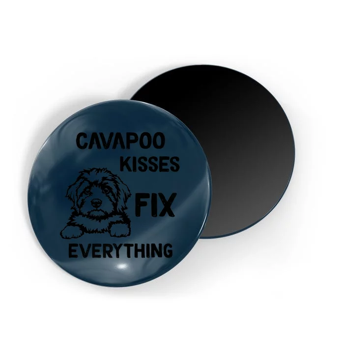 Cavapoo Kisses Fix Everything Magnet