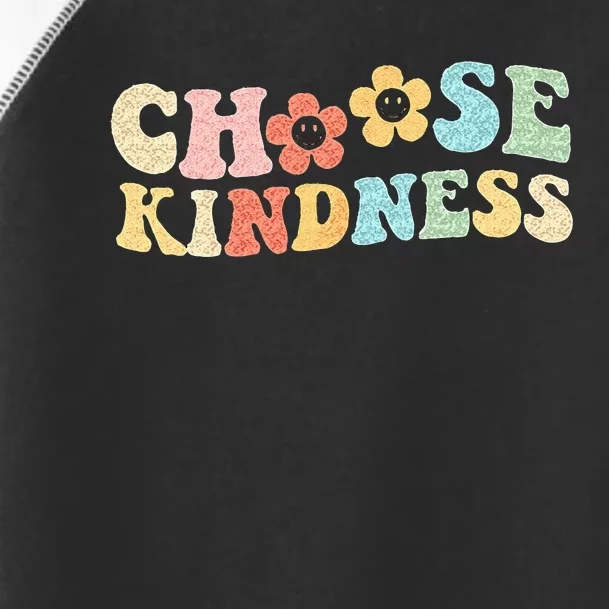 Choose Kindness For Teachers Or Kids Toddler Fine Jersey T-Shirt