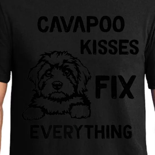 Cavapoo Kisses Fix Everything Pajama Set