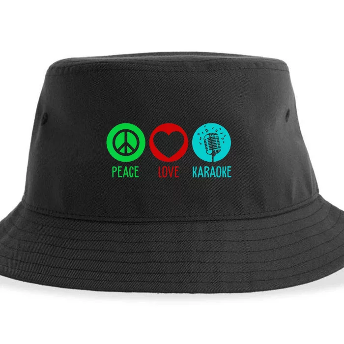 Cool Karaoke For  Singer Singing KTV Karaoke Lovers Sustainable Bucket Hat