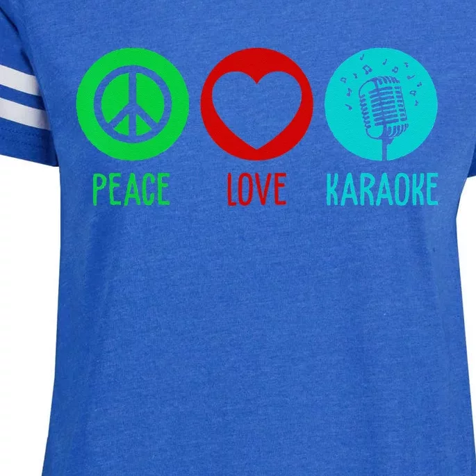 Cool Karaoke For  Singer Singing KTV Karaoke Lovers Enza Ladies Jersey Football T-Shirt