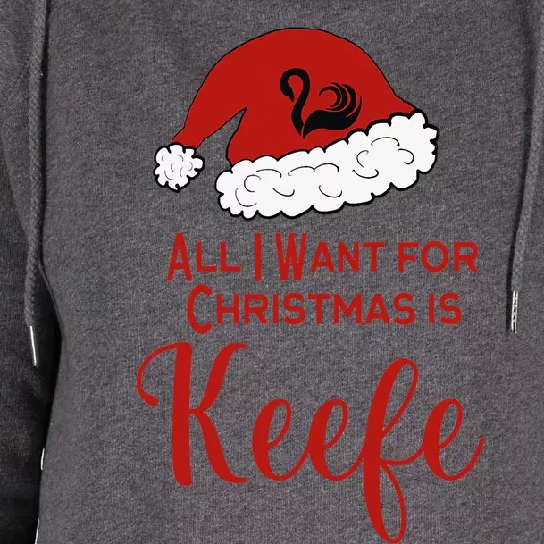 Christmas Keefe For Keeper Fans Of The Lost Cities Womens Funnel Neck Pullover Hood