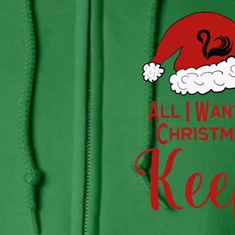 Christmas Keefe For Keeper Fans Of The Lost Cities Full Zip Hoodie