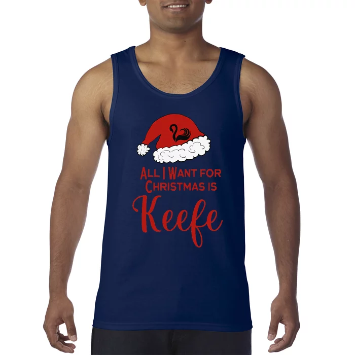 Christmas Keefe For Keeper Fans Of The Lost Cities Tank Top