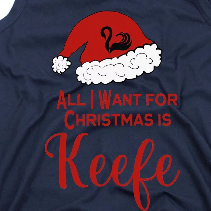 Christmas Keefe For Keeper Fans Of The Lost Cities Tank Top