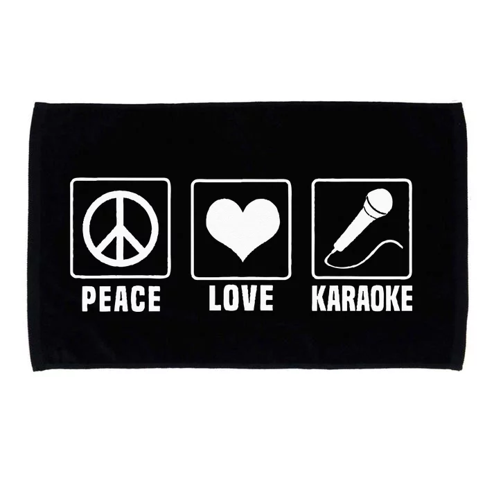 Cool Karaoke For Singer Singing KTV Karaoke Lovers Microfiber Hand Towel