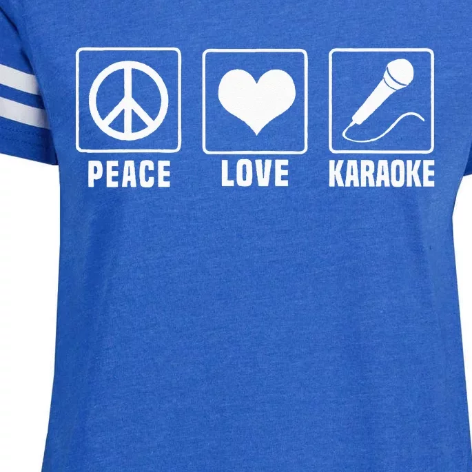 Cool Karaoke For Singer Singing KTV Karaoke Lovers Enza Ladies Jersey Football T-Shirt