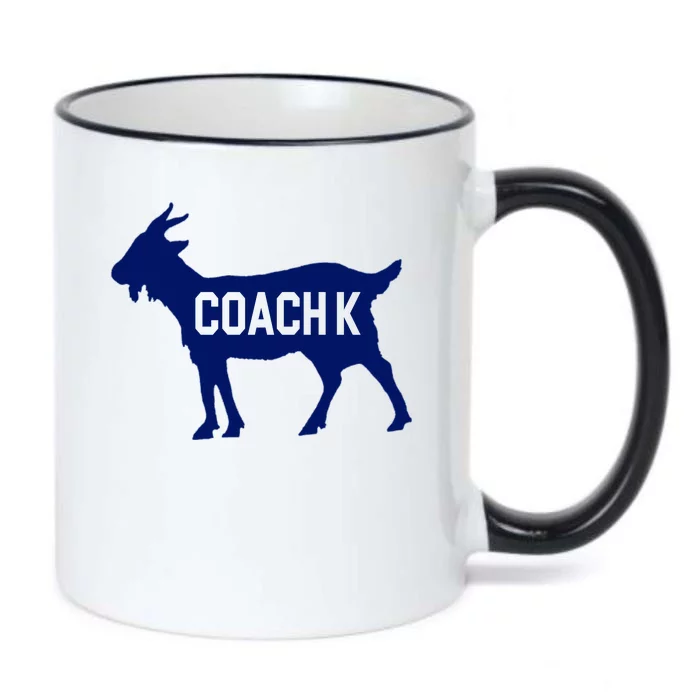 Coach K Goat Black Color Changing Mug