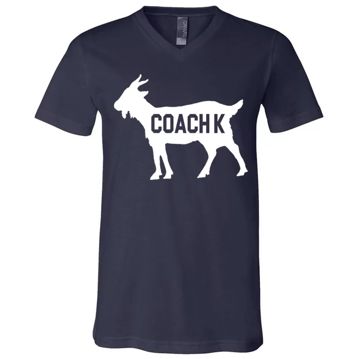 Coach K Goat V-Neck T-Shirt