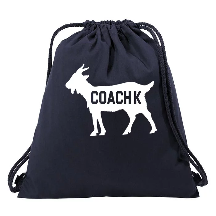 Coach K Goat Drawstring Bag