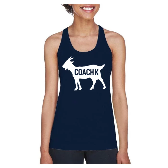 Coach K Goat Women's Racerback Tank