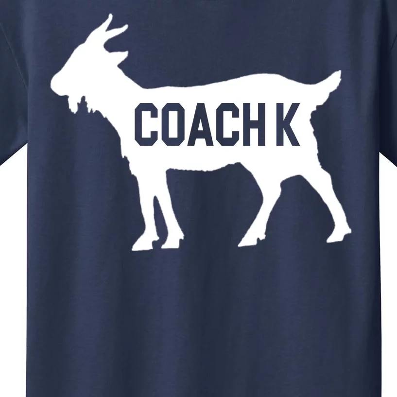 Coach K Goat Kids T-Shirt