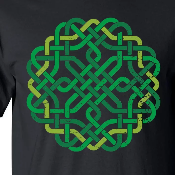 Celtic Knot Gaelic Knotwork St Patrick's Day Tall T-Shirt