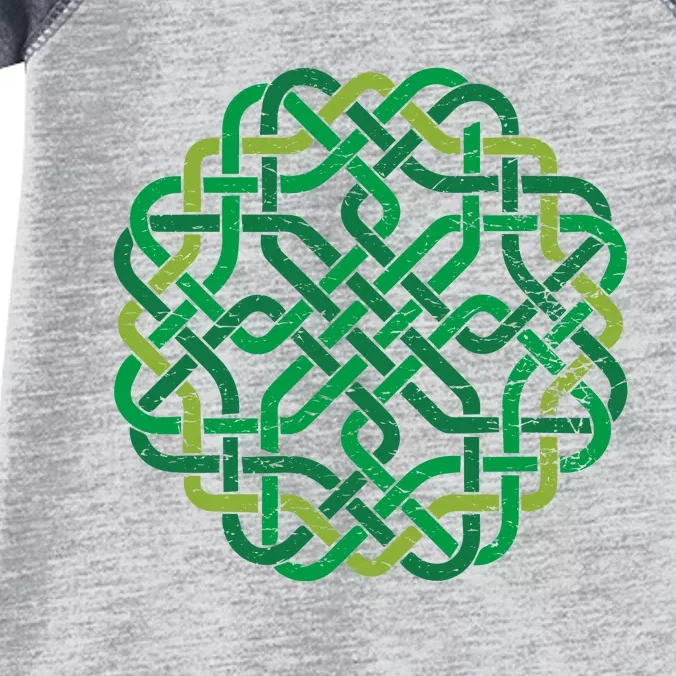 Celtic Knot Gaelic Knotwork St Patrick's Day Infant Baby Jersey Bodysuit