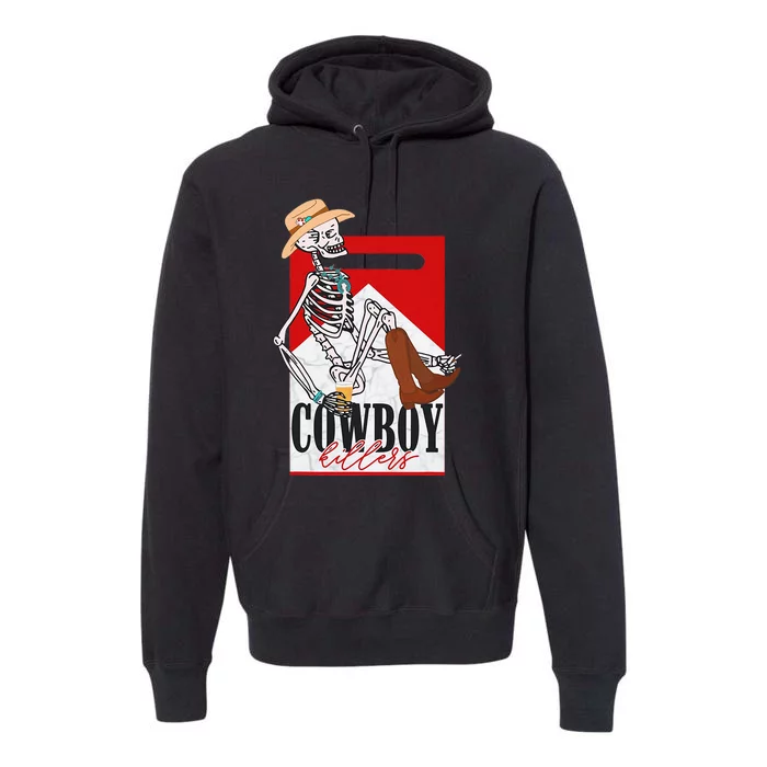 Cowboy Killer Graphic Premium Hoodie