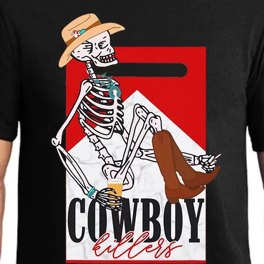 Cowboy Killer Graphic Tee Pajama Set