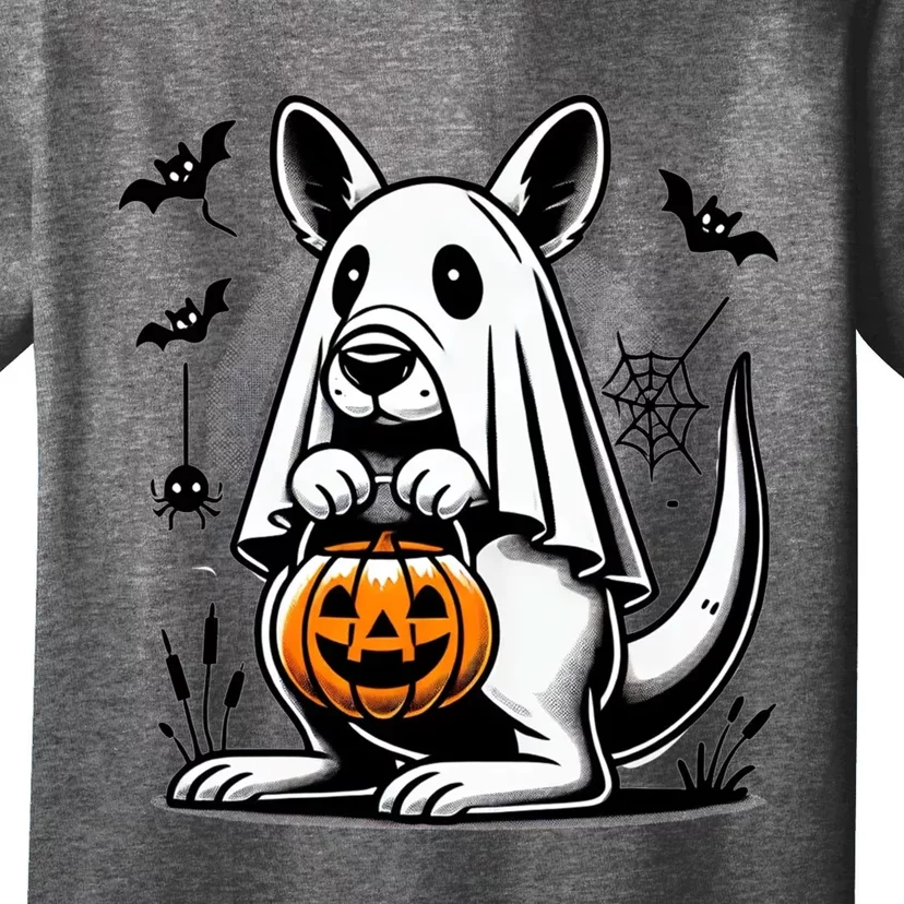 Cute Kangaroo Ghost Funny Halloween Trick Or Treat T-Shirt