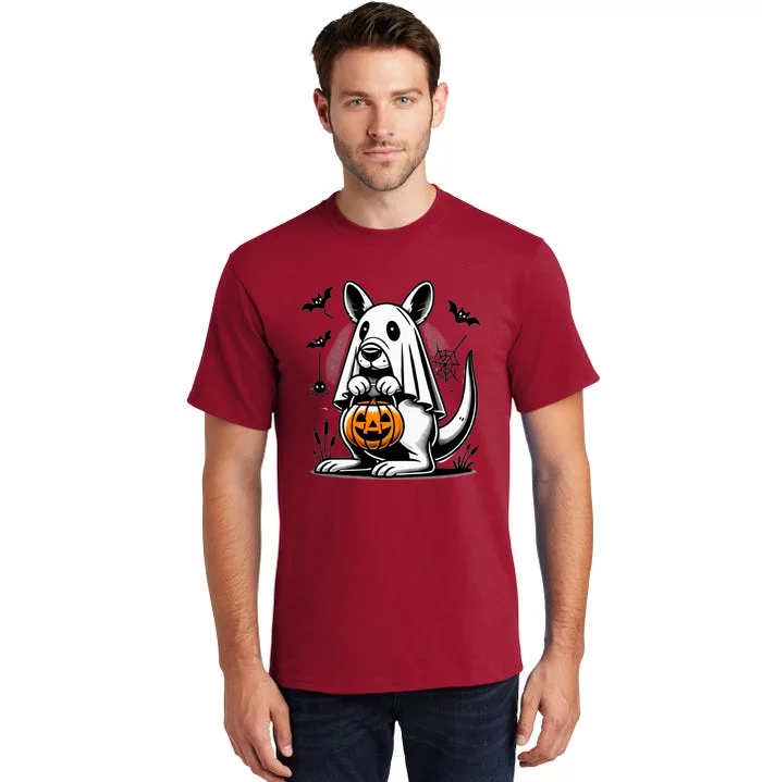 Cute Kangaroo Ghost Funny Halloween Trick Or Treat Tall T-Shirt