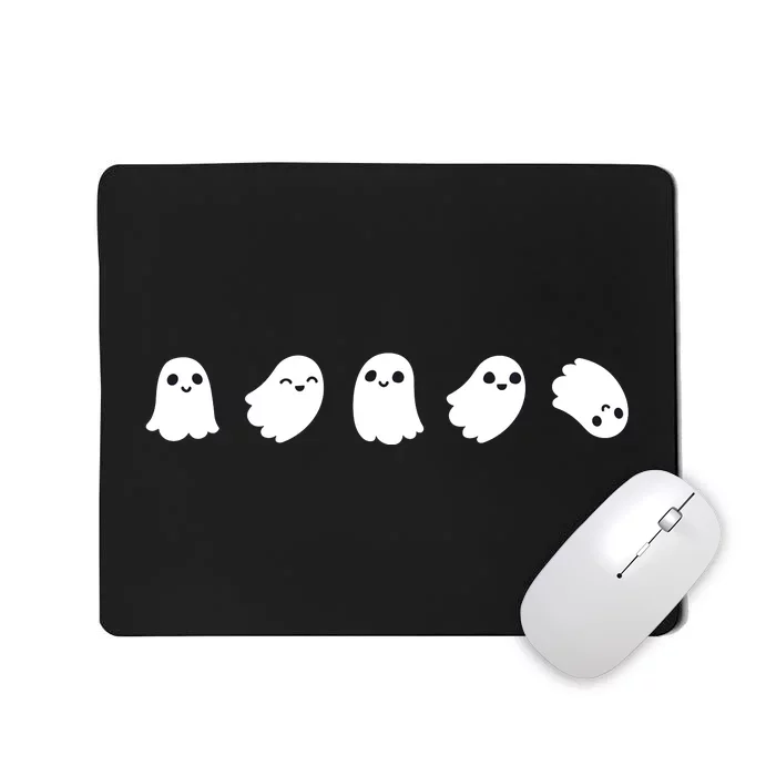 Cute Kawaii Halloween Ghosts Mousepad