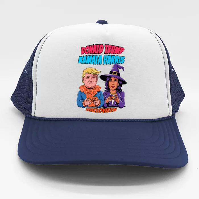 Cute Kamala Harris Anti Trump Trucker Hat