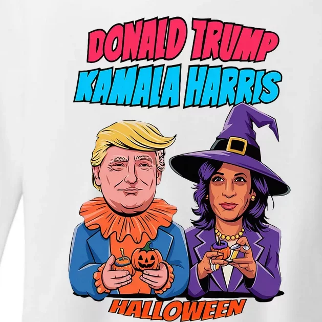 Cute Kamala Harris Anti Trump Womens CVC Long Sleeve Shirt