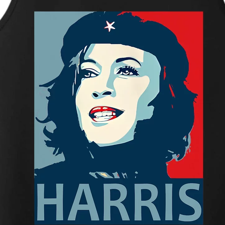 Che Kamala Harris Stop Commie La Harris Performance Tank