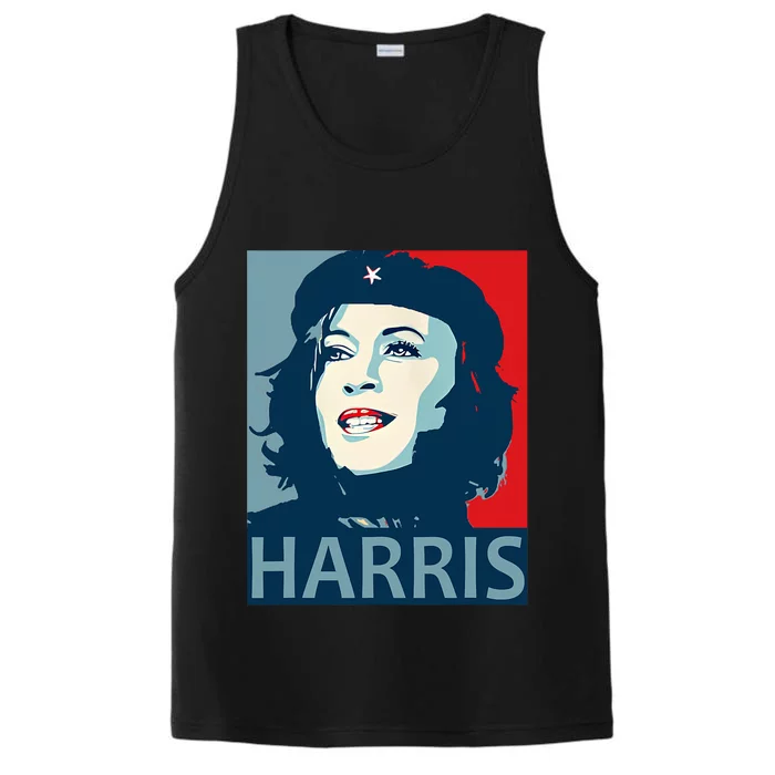 Che Kamala Harris Stop Commie La Harris Performance Tank