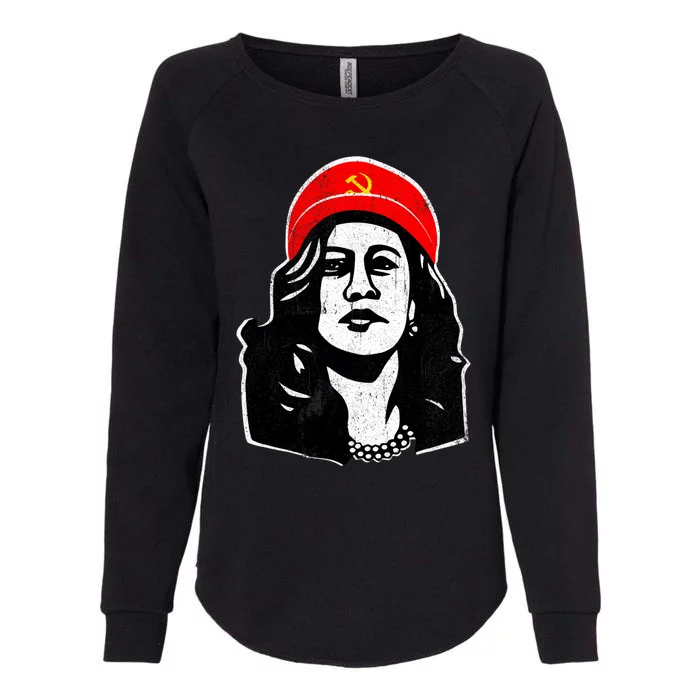 Communism Kamala Harris Sarcastic Kamunism Humor Womens California Wash Sweatshirt