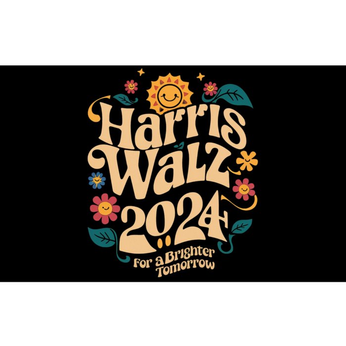 Cute Kamala Harris Tim Walz 2024 Bumper Sticker