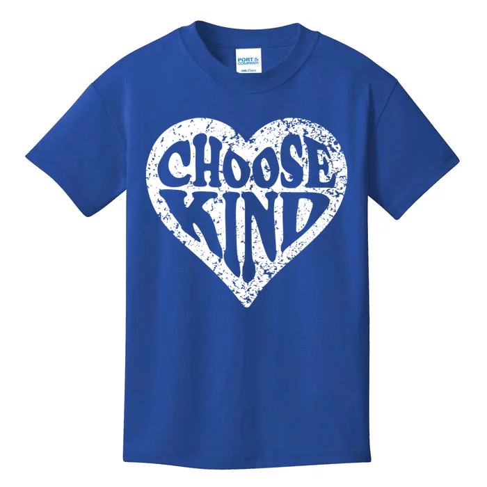 Choose Kind Heart Choose Kindness Anti Bullying Unity Day Funny Gift Kids T-Shirt