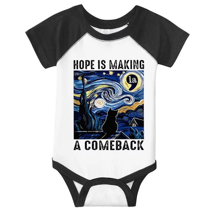 Cat Kamala Harris Hope Is Making A Comeback Starry Night Infant Baby Jersey Bodysuit