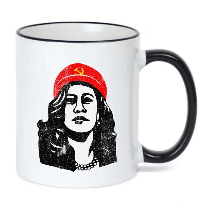 Communism Kamala Harris Sarcastic Kamunism Humor Black Color Changing Mug