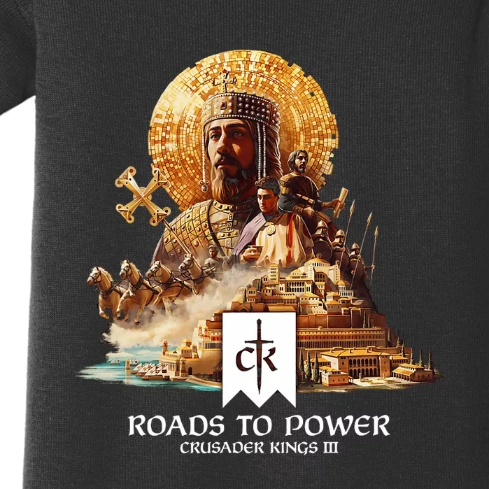 Crusader Kings Iii Roads To Power Baby Bodysuit