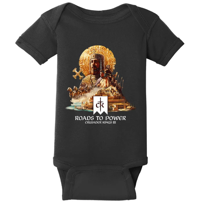 Crusader Kings Iii Roads To Power Baby Bodysuit