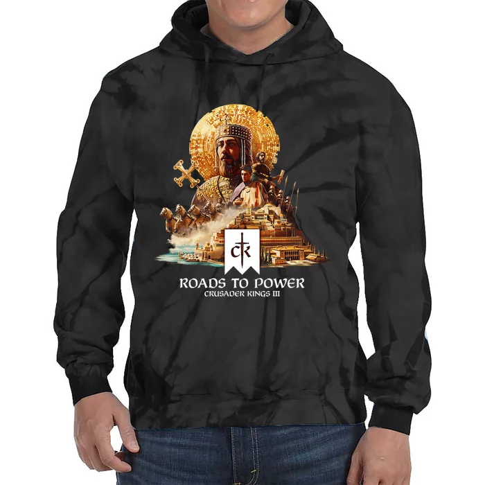 Crusader Kings Iii Roads To Power Tie Dye Hoodie