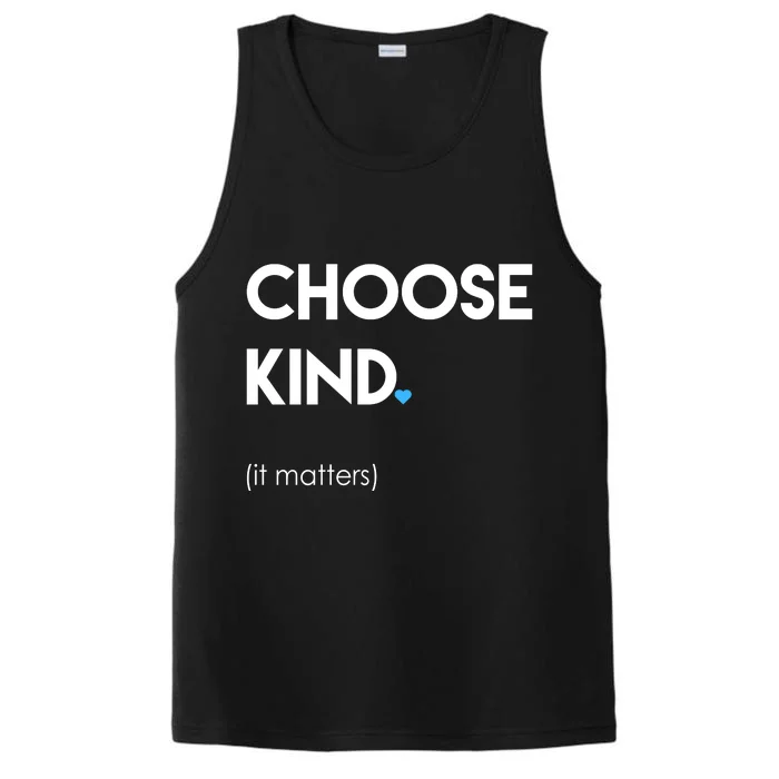 Choose Kind It Matters Performance Tank