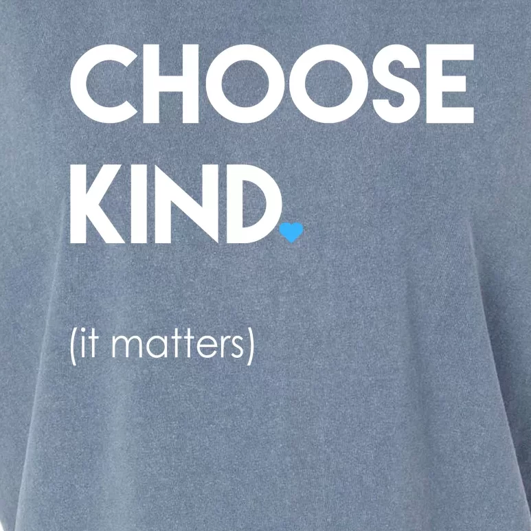 Choose Kind It Matters Garment-Dyed Women's Muscle Tee