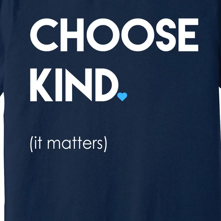 Choose Kind It Matters Premium T-Shirt