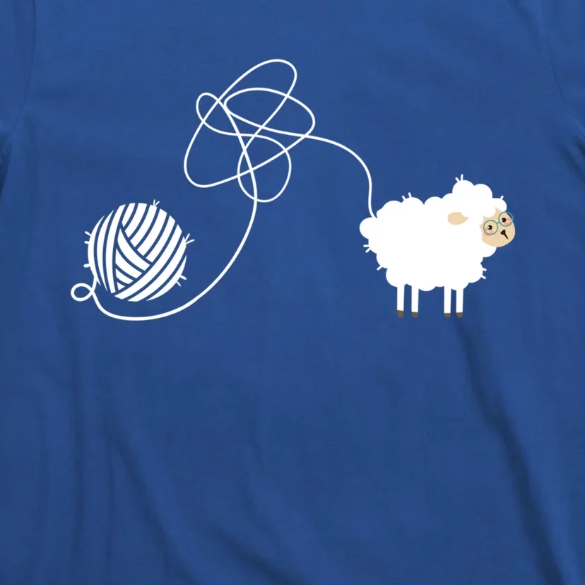 Crochet Knitter I Knitting Lover I Crocheting Sheep Great Gift T-Shirt