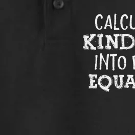 Calculate Kindness Into Every Equation School Math Teacher Dry Zone Grid Performance Polo