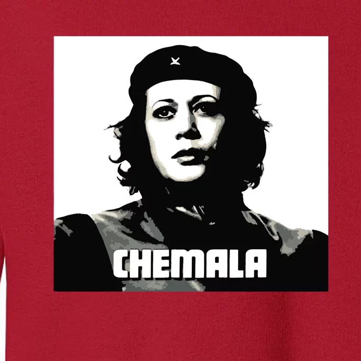 Chemala Kammunism Kamunism Komrade Comrade Kamala 2024 Toddler Sweatshirt