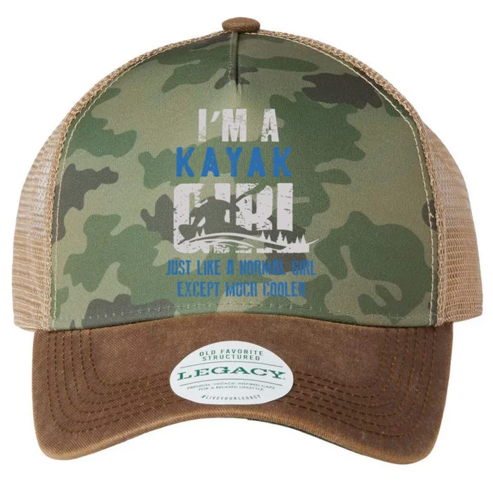 Cool Kayak Kayaking Boating Yak Water Sports Lover Gift Legacy Tie Dye Trucker Hat