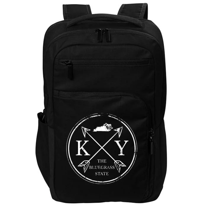 Cute Kentucky Ky The Bluegrass State Impact Tech Backpack