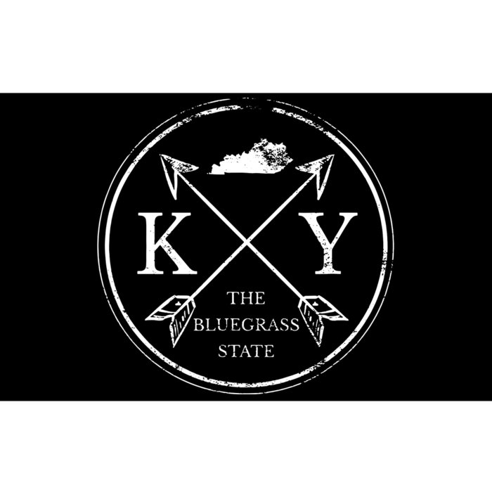 Cute Kentucky Ky The Bluegrass State Bumper Sticker