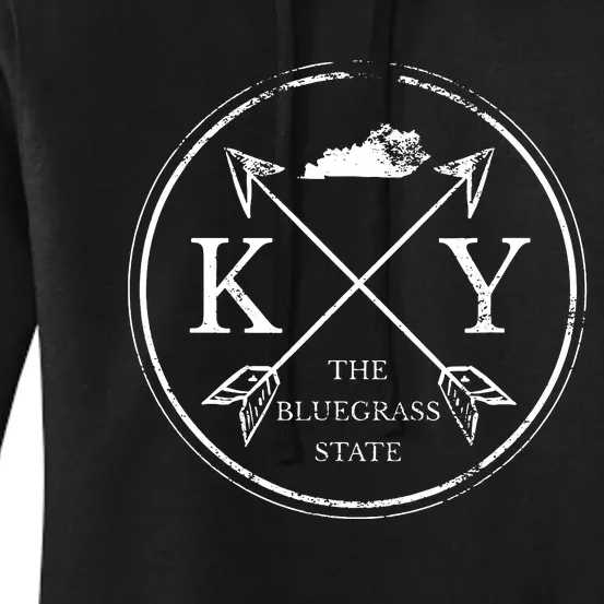 Cute Kentucky Ky The Bluegrass State Women's Pullover Hoodie