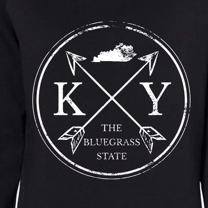 Cute Kentucky Ky The Bluegrass State Womens California Wash Sweatshirt